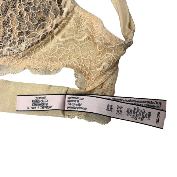 Victoria’s Secret leopard lace push up bra dream angels 32D - Picture 3 of 5